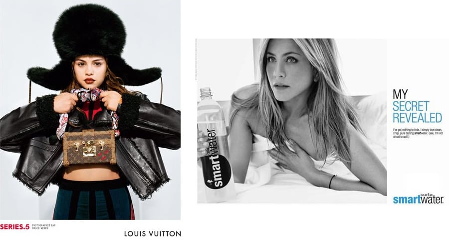 Celebrities in Louis Vuitton ads