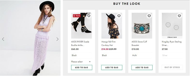 ASOS recommendations