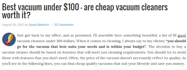  Best vacuum cleaners article