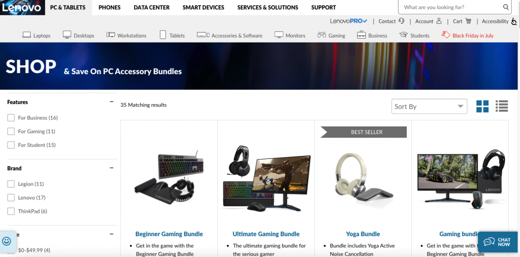 Product Bundle Strategies for consumer electronics